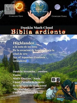 cover image of Biblia ardiente. Highlander o la nota de un loco
